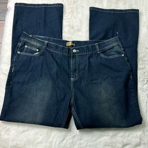 Chams jeans denim jeans, size 20